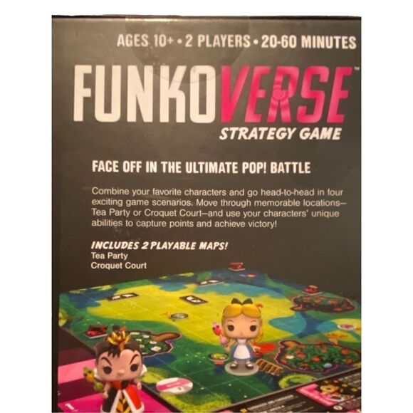 FunkoVerse Alice In Wonderland Strategy Game NWT - Picture 4 of 8